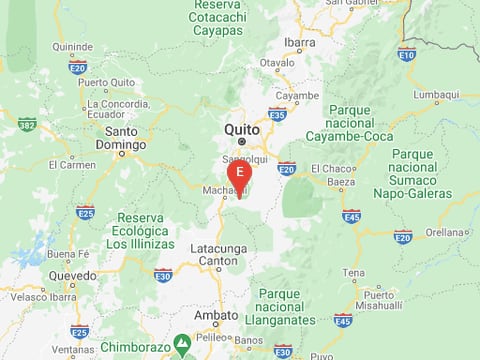 Dos sismos se registraron en Machachi esta mañana; se sintieron en Quito y otras ciudades de Ecuador