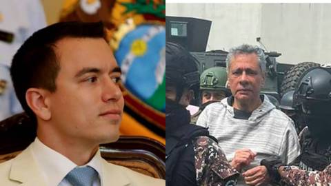Daniel Noboa sobre Jorge Glas: No íbamos a permitir que a un prófugo de la justicia se lo lleven del Ecuador 