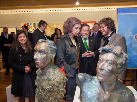 Obra de manabita es parte de muestra colectiva en Madrid