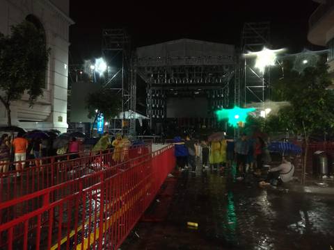 Se mantiene concierto de Elvis Crespo en el centro de Guayaquil