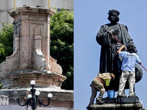 La escultura de una indígena sustituirá la estatua de Cristóbal Colón en Ciudad de México