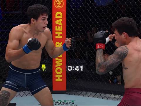 Andrés Luna pierde por decisión dividida ante Alessandro Costa en Contender Series