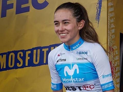 Ciclista Ana Vivar se prepara para competir en el Panamericano de Ruta