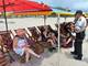 Playas de Esmeraldas con poca concurrencia durante el inicio del feriado por el Día del Trabajo 
