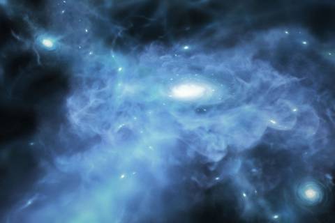 Científicos observan el nacimiento de las galaxias más antiguas del universo