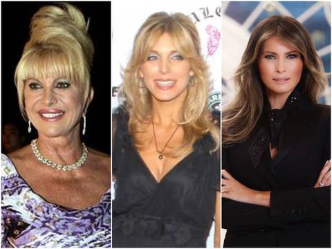 Ellas fueron las esposas de Donald Trump: Ivana, Marla y Melania, tres modelos que fueron víctimas de las infidelidades del expresidente de los Estados Unidos