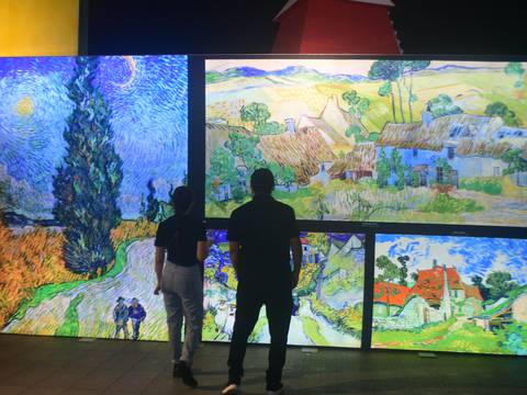 Una hora para vivir la obra de Vincent van Gogh: Ya visitamos la muestra ‘Van Gogh Vivo’, en el Policentro (Guayaquil)