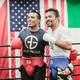 Arnold González, boxeador de sangre ecuatoriana, se divierte siendo ‘sparring’ de su ídolo Manny Pacquiao
