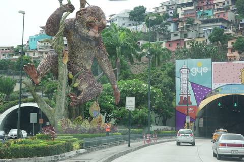 Túneles de Guayaquil se cerrarán al tráfico vehicular por trabajos de mantenimiento