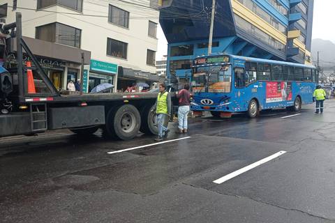 13 conductores de transporte público en Quito fueron detenidos por atropello en los primeros meses del 2024