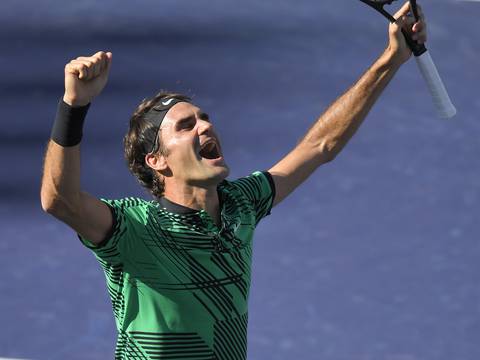 Roger Federer conquistó el título de Indian Wells
