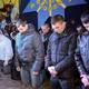 Policía antidisturbios pidió perdón a los ucranianos