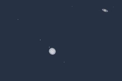 Observatorio Astronómico de Quito capta imagen de la ‘Gran Conjunción’ de Júpiter y Saturno