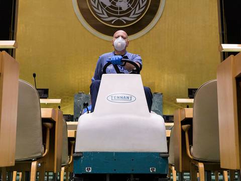 ONU celebra sus 75 años de creación en Asamblea General marcada por la pandemia de COVID-19