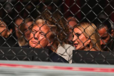 UFC 299: Donald Trump, Mr. Beast y Camilo, entre las celebridades presentes en Kaseya Center