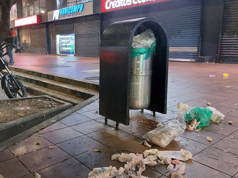 La basura en Guayaquil