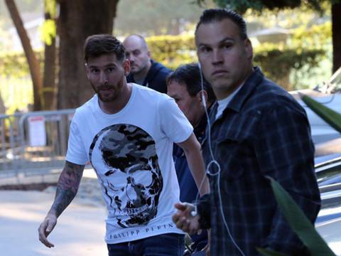 Lionel Messi ya está en Estados Unidos luego de juicio en España