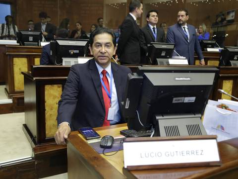 Lucio Gutiérrez planteará al pleno de la Asamblea Nacional el archivo del juicio político a la fiscal Diana Salazar