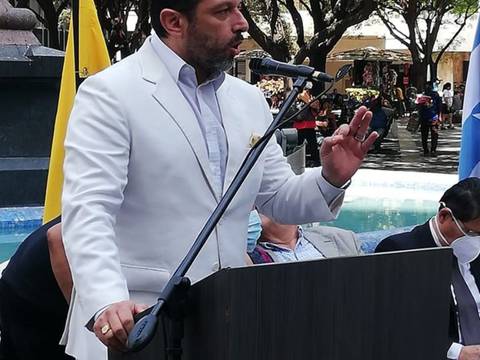 Gerson Almeida será candidato presidencial por el movimiento Ecuatoriano Unido