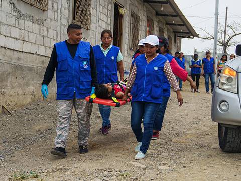 Simulacro midió la capacidad de respuesta de los comités comunitarios de emergencia ante adversidades por El Niño