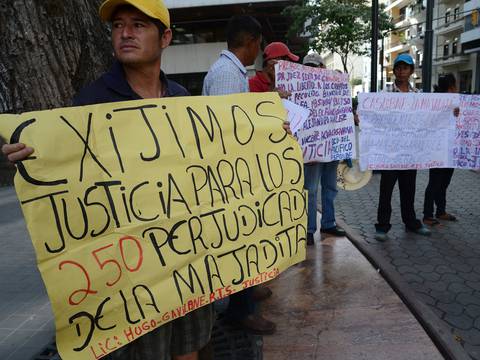 Perjudicados por el caso La Majadita presentarán demanda constitucional en Ecuador