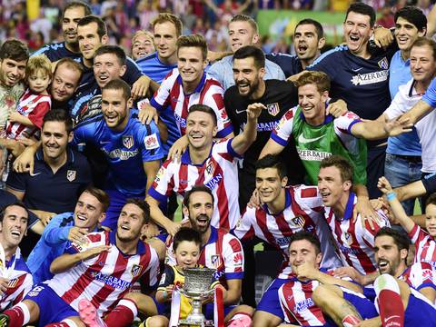 Atlético de Madrid se sacó la espina con la Supercopa de España