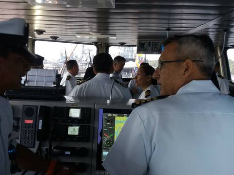Armada realizó ceremonia de bendición de la lancha guardacostas Isla Isabela