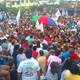 Guayaquileños en vigilia ante la Delegación Electoral del Guayas