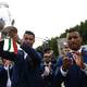 Jugadores de Portugal, recibidos como héroes por la conquista de la Eurocopa