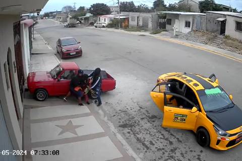 Una mujer fue secuestrada en Santa Elena por tres hombres que llegaron a bordo de un taxi