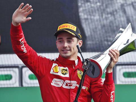 Luego de nueve años, Leclerc da a Ferrari un triunfo en el Gran Premio de Italia