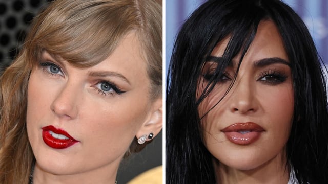 Qué pasó entre Taylor Swift y Kim Kardashian, para que le dedicara una canción de su nuevo álbum ‘The Tortured Poets Department’