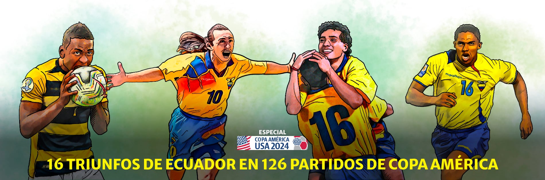 Banner Ecuador copa america