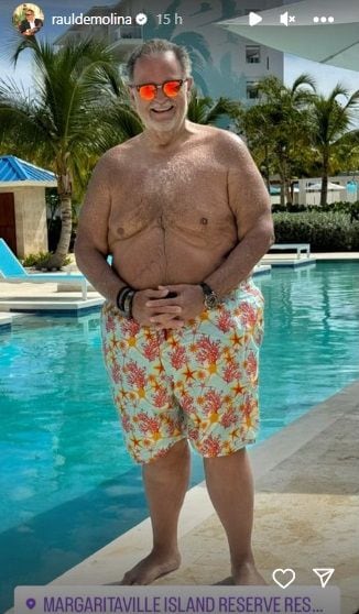 Raúl De Molina de El gordo y la flaca muestra la transformación de su  cuerpo, luego de perder 20 kilos ¡en traje de baño! | Gente |  Entretenimiento | El Universo