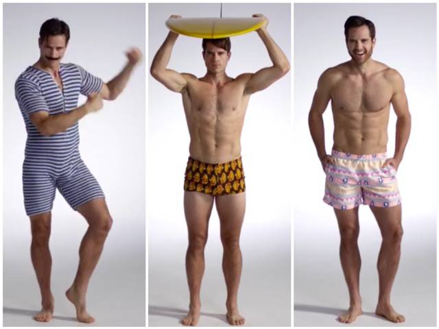 Video] Trajes de baño masculinos a lo largo 100 Gente | Entretenimiento | El Universo