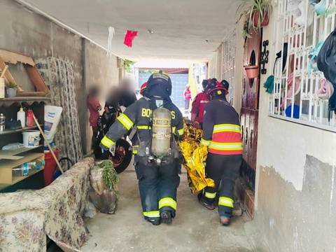 Hombre de 22 años perdió una pierna durante explosión en el suroriente de Quito