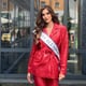 Así se alista la ecuatoriana Andrea Aguilera para la final del concurso Miss Supranational 2023
