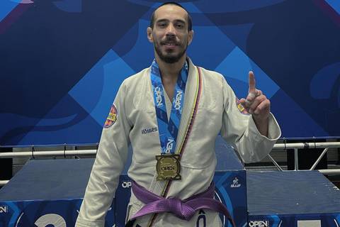 Andrés Alvarado cosecha medallas en jiu-jitsu en los Open de Dallas y Los Ángeles