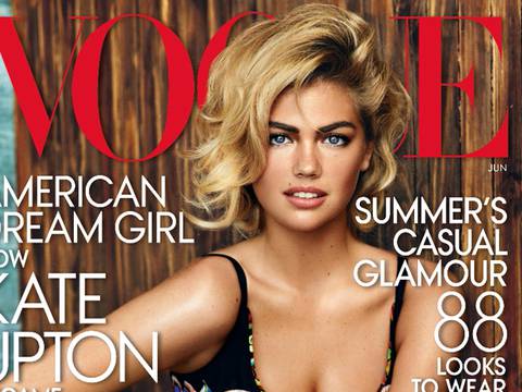 Vogue elige a Kate Upton para su reciente portada
