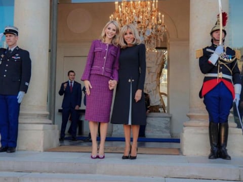 Lavinia Valbonesi:  ‘El inicio de lo que seguramente será una maravillosa amistad’, dijo al conocer a la primera dama de Francia
