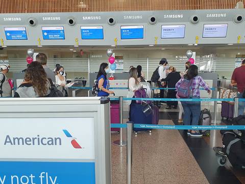 El aeropuerto de Guayaquil superó cifras prepandémicas y alcanzó récord: 4,2 millones de pasajeros en el 2023