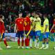 Brasil y España igualan en vibrante amistoso en Madrid