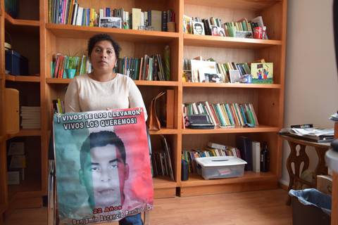 1.843 días sin ver a Benjamín, uno de los 43 de Ayotzinapa