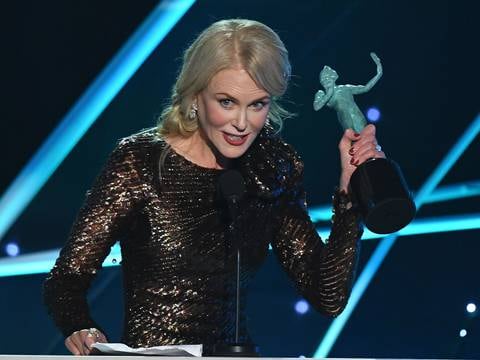 En los SAG, Nicole Kidman cosechó otro premio con "Big Little Lies"