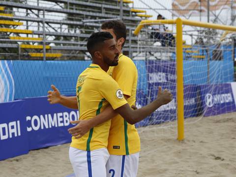 Ecuador eliminado en semifinales por Brasil en la Copa América de fútbol playa