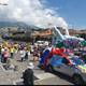 El centro de Quito vibró con un ambiente carnavalero lleno de presentaciones artísticas y gastronomía típica