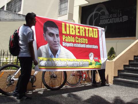 Liberan a Pablo Castro, uno de los diez de Luluncoto