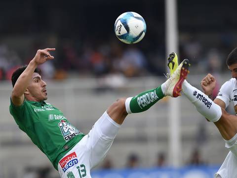  Mena y Angulo anotan en triunfo de León sobre Pumas por Liga MX