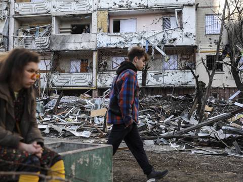 Cómo es vivir en la capital de Ucrania en medio de los bombardeos rusos