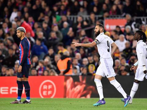 Triplete de Benzema en el Camp Nou mete al Rea Madrid en la final de Copa del Rey